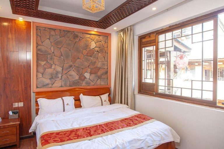 Bedroom, Hexiang Bieyuan Holiday Hotel, Kunming