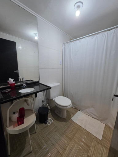 Bathroom, Apto Praia Cruz das Almas - Maceio - Cond Beira Mar, Maceió (capital)