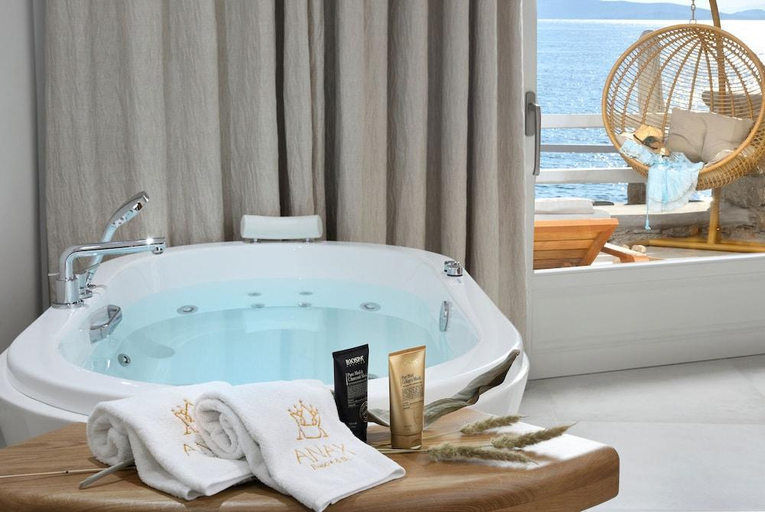 Bathroom 5, Anax Resort and Spa, South Aegean