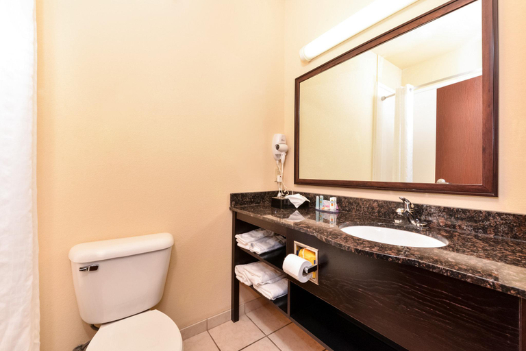 Bathroom 4, Express Inn & Suites, Cleveland
