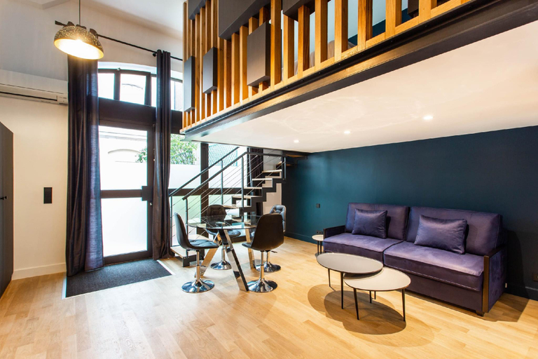 Interior view 3, Modern studio for 4 people - Arc de Triomphe, Paris