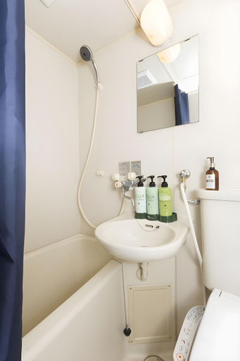 Bathroom 5, Residence Hotel Stripe Sapporo, Sapporo