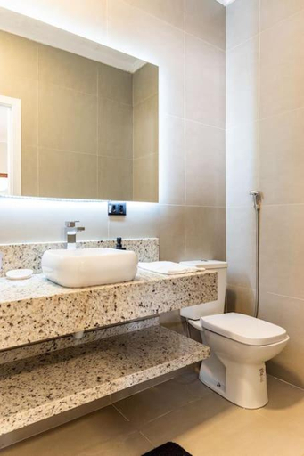 Bathroom 4, Villa Ubud - Casa com piscina privativa e vista para o mar em Ubatuba, Ubatuba