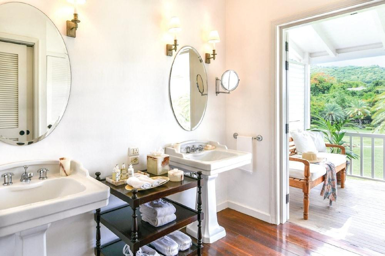 Bathroom 4, The Inn at English Harbour