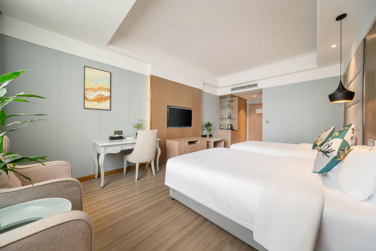 Bedroom 2, Yijia Lijing Hotel, Suining