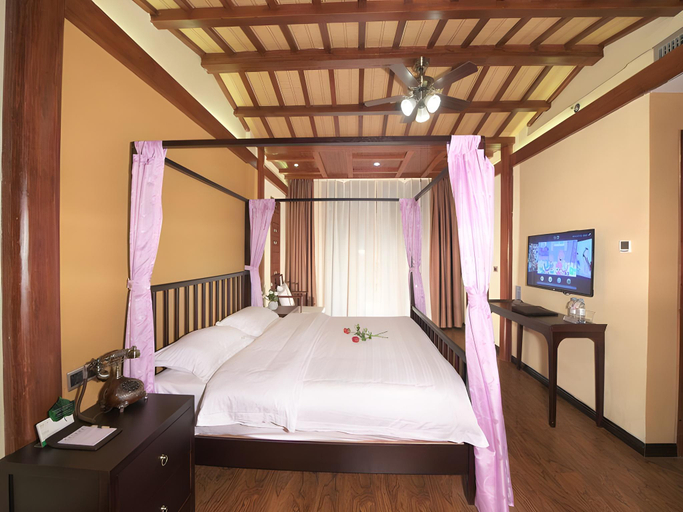 Bedroom 2, Alley Mountain View Garden Hotel, Guilin