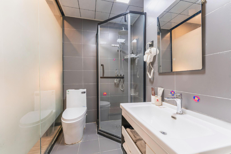 Bathroom 3, Jun Hotel Shandong Zaozhuang Yicheng Tanshan Square, Zaozhuang