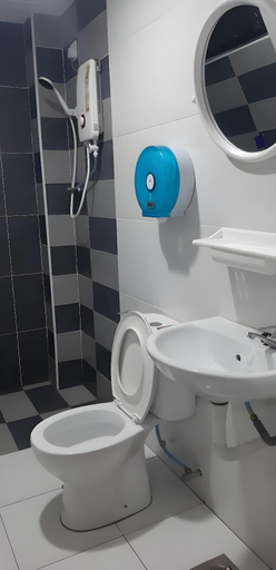 Bathroom, 3R Guest House Manhattan Condominium, Kinta