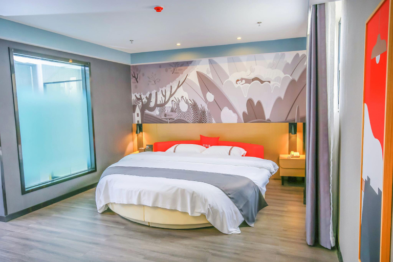 Bedroom 2, Thank Inn Hotel Guangxi Guigang Gangnan Municipal, Guigang