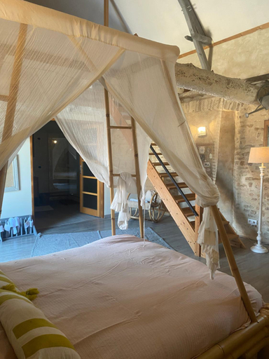 Bedroom 2, Chambre d’hotes La Ferte, Manche
