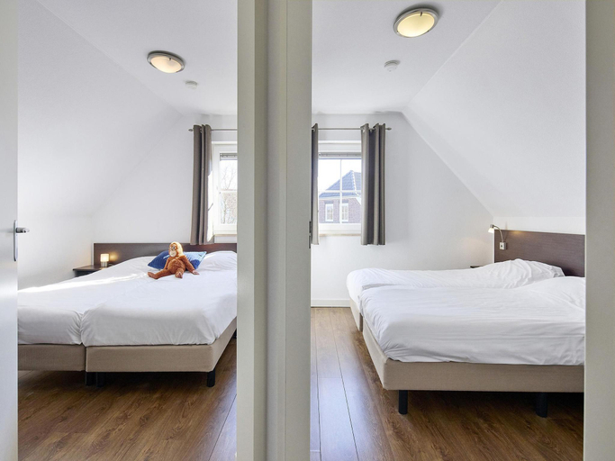 Bedroom 2, Farmhouse in Limburg with Subtropical Pool, Roggel en Neer
