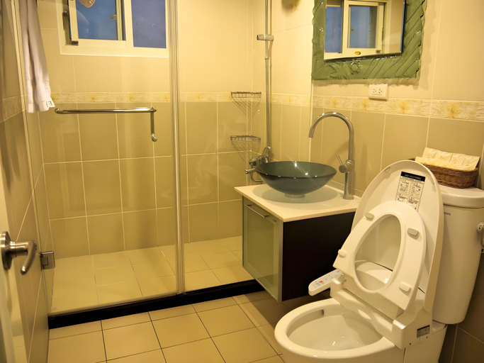 Bathroom 2, Fall in love Karuizawa Hostel, Nantou