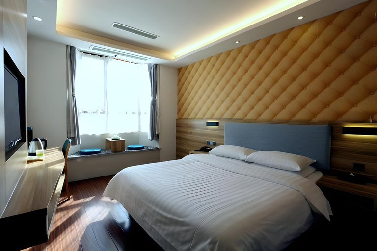 Bedroom 2, Motel Yangzhou University Slender West Lake, Yangzhou