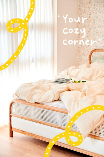 Bedroom 2, Hongik Univ Station Wave Family Suite #4, Mapo