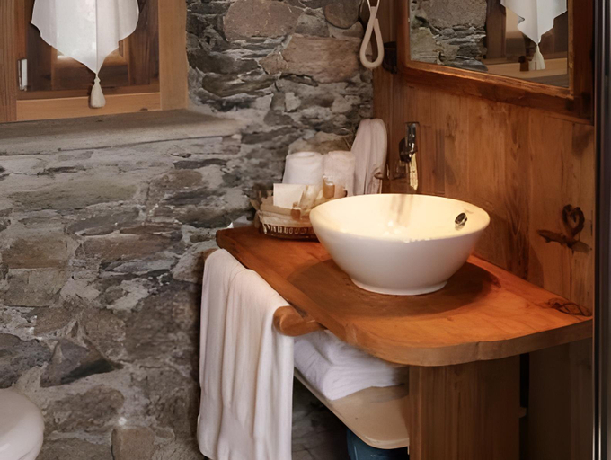 Bathroom 4, La Luge D'Antan Maison d'Hotes & SPA, Aosta
