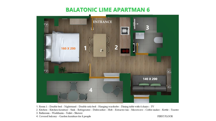 Others 4, Balatonic Lime apartmanhaz, Siófok