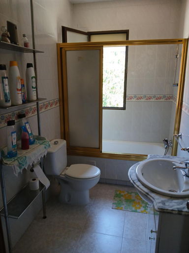 Bathroom 2, Habitacion Doble con Aire Acondiionado en Toledo, Toledo