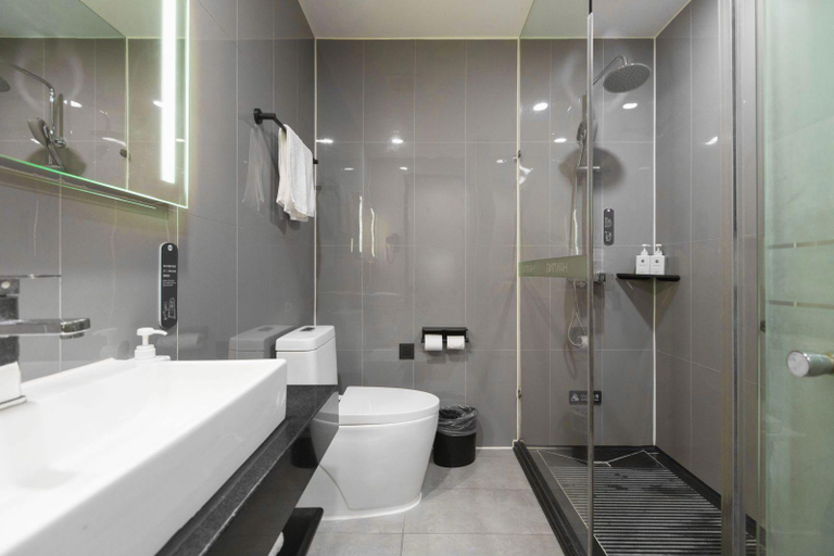 Bathroom 3, Hanting Hotel Langfang Gu'an, Langfang