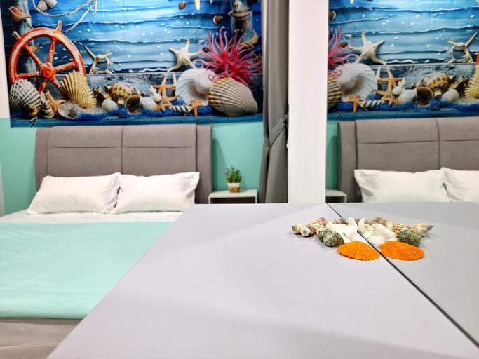 Bedroom, Blue Ocean Theme Suite, Seremban