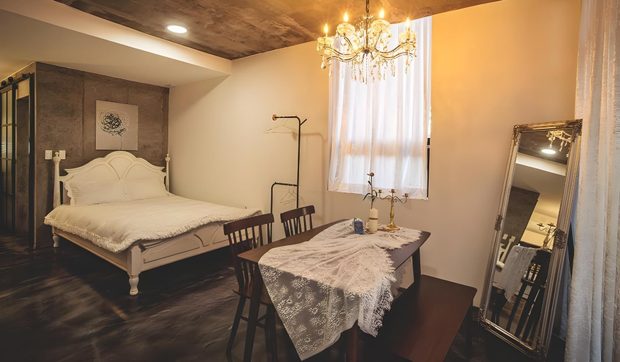 Bedroom 2, Jeju Private Pension La Reserve Gamseong Pension, Jeju