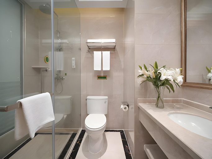 Bathroom, Vienna Hotel Jiangsu Kunshan Qiandeng Town, Suzhou