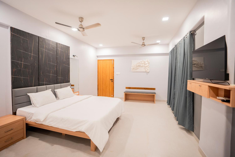 Bedroom 3, Silver waves Beach Stay, Udupi