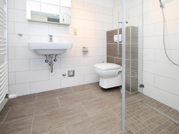 Bathroom, Ferienhaus Seeblick, Furstenwerder, Uckermark