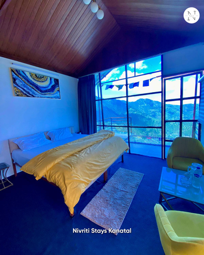 Bedroom, Nivriti Stays, Tehri Garhwal