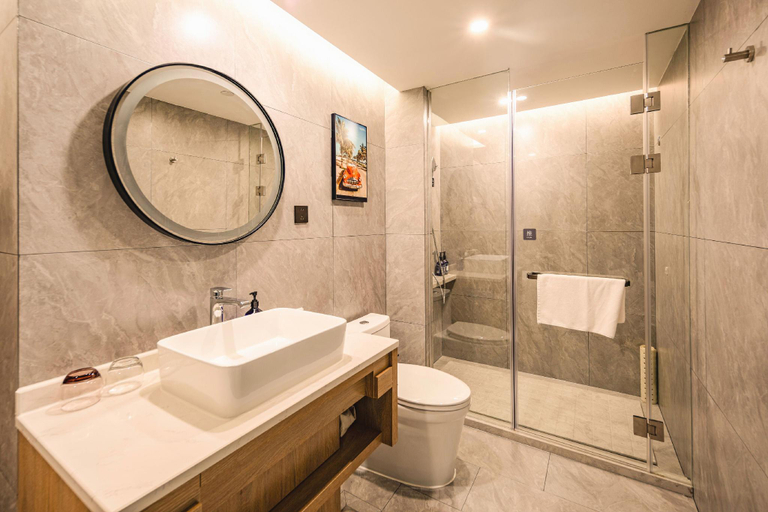 Bathroom 3, Starway Hotel Deqing Mogan Mountain, Huzhou