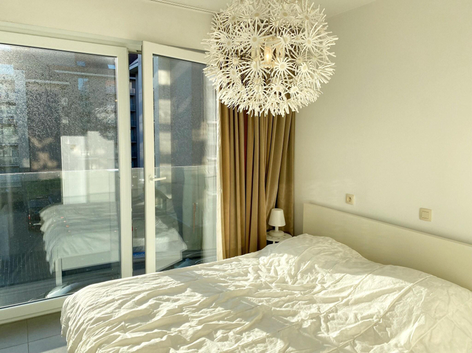 Bedroom 2, Apartment in Nieuwpoort near the Beach, West-Vlaanderen