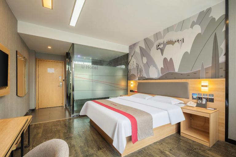 Bedroom 2, Thank Inn Plus Hotel Anhui Tongling Tongguan District Darunfa, Tongling