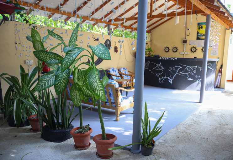 Public Area 2, Thoddoo Sun Sky Inn, Maldives