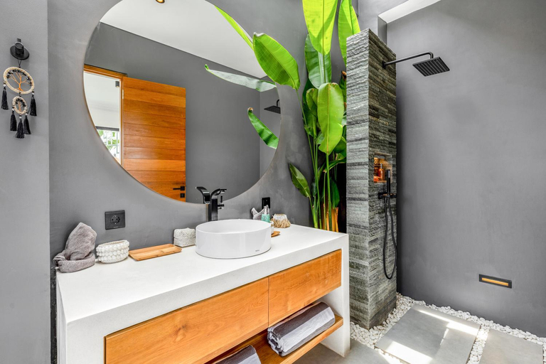 Bathroom 4, THE WAVE BALI - Rooftop Pool, 2BR VILLA, Canggu, Badung