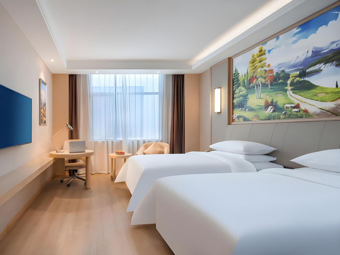 Bedroom 2, Vienna Hotel Nanchang Honggutan Wanda, Nanchang
