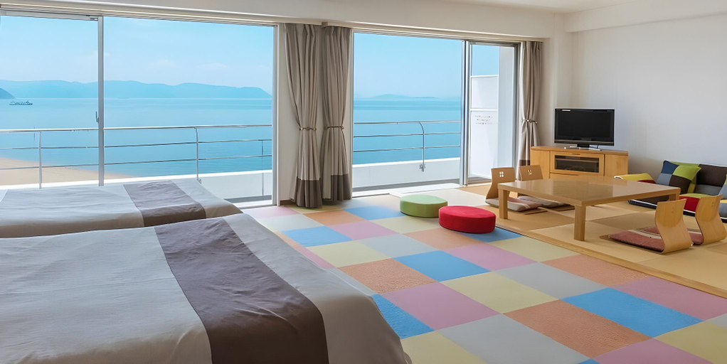 Bedroom 2, Diamond Setouchi Marine Hotel, Tamano
