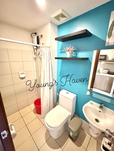 Bathroom 3, Young's Haven- Horizons 101 Condominium-Luxurious Studio with City view, Cebu City