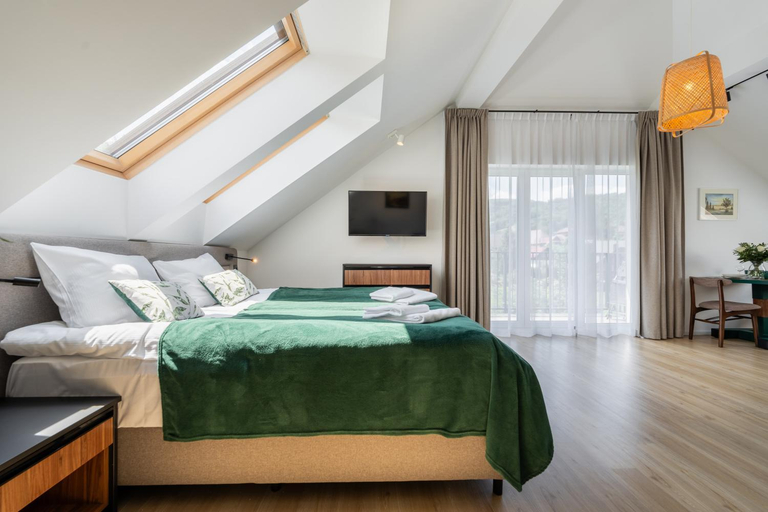 Bedroom 2, Apartamenty Dolina Jawornika, Cieszyn