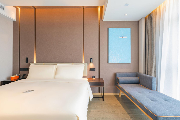 Bedroom 2, Atour Hotel Wuxi Huishan Wanda Plaza, Wuxi