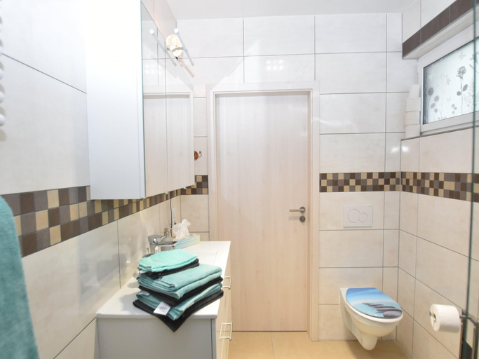 Bathroom 3, Wohnung in Stutzerbach nahe Skipiste, Ilm-Kreis