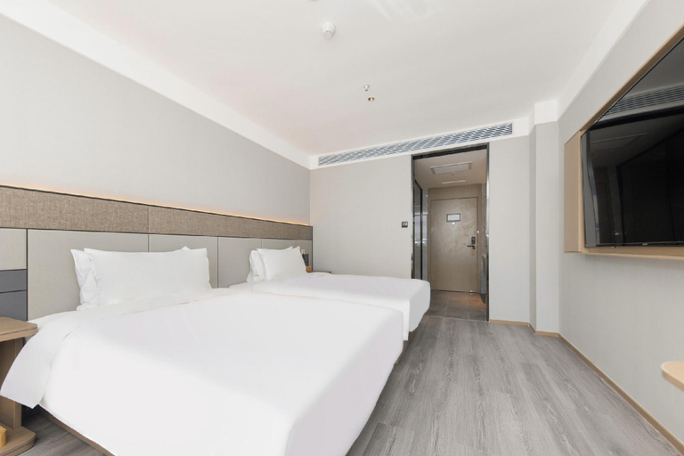 Bedroom 2, Starway Hotel Zhaoyuan Hot Spring Road, Yantai