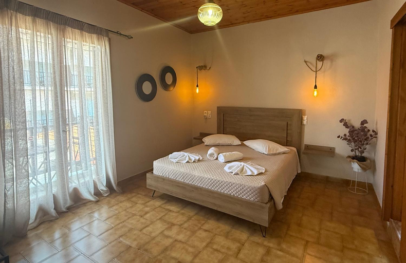 Bedroom 2, Corali rooms pelion, Thessaly