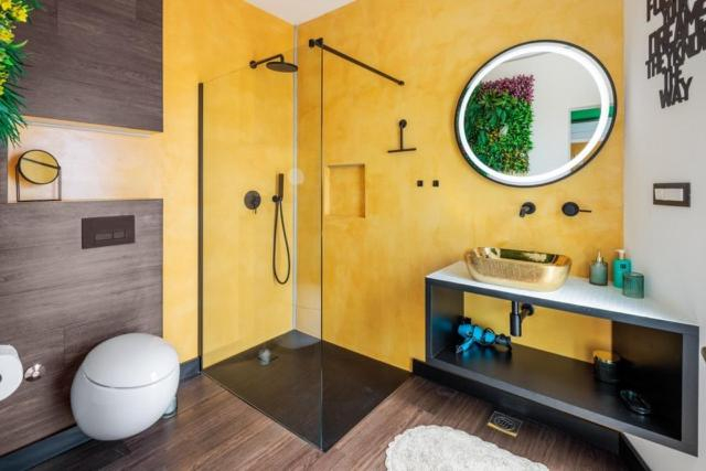 Bathroom 4, Boutique Apartments Vino & More - Infinity Pool - Rooftop -, Podstrana