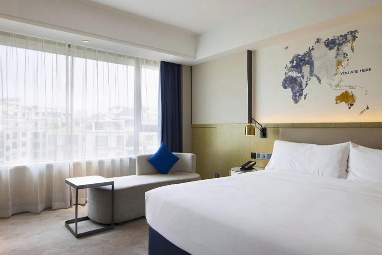 Bedroom 3, Kyriad Marvelous Hotel Foshan Mount Xiqiao Scenic Spot Qiaoling Square, Foshan