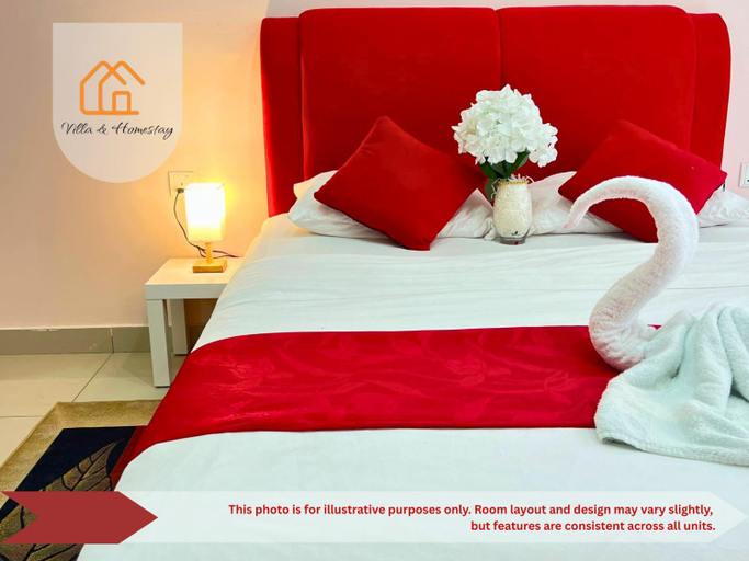 Bedroom 2, Cozy Studio unit Cyberjaya WiFi Free parking, Sepang