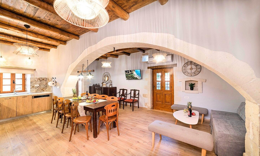 Food & Drinks, Cretan Lux Villa Heated Pool, Crete
