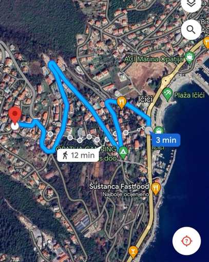 Exterior view 2, Apartments Skorup, Opatija/Veprinac