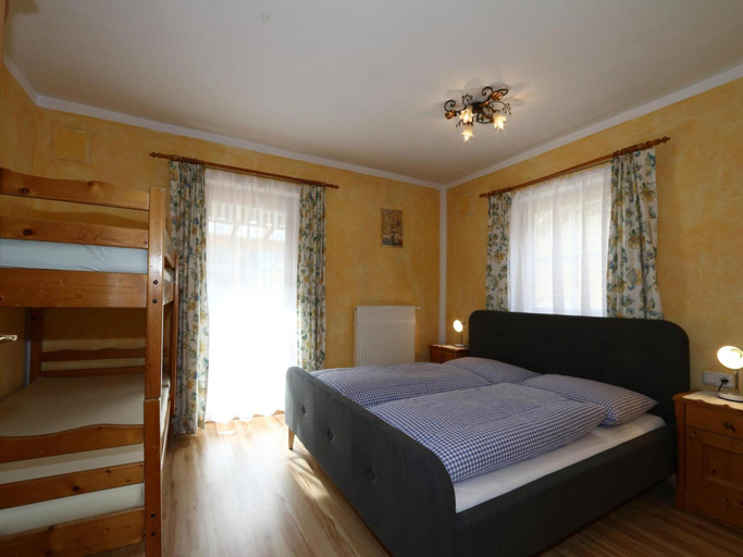 Bedroom 2, Chalet in Grossarltal with Panoramic Views, Sankt Johann im Pongau