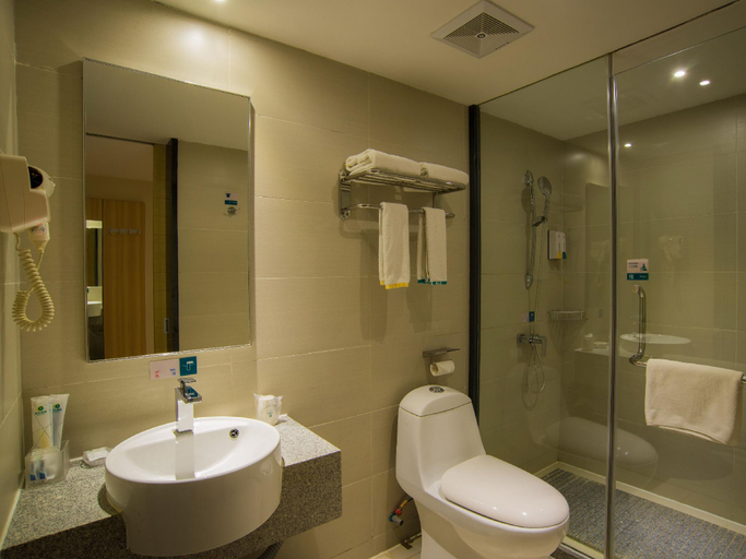 Bathroom 3, City Comfort Inn Hechi Dahua Jiangbin, Hechi