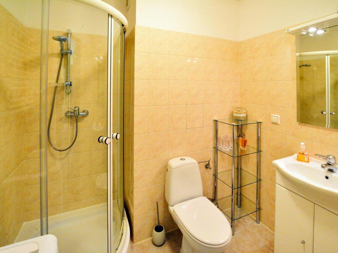 Bathroom 2, Apartment in Kolobrzeg near Beach Park, Kołobrzeg