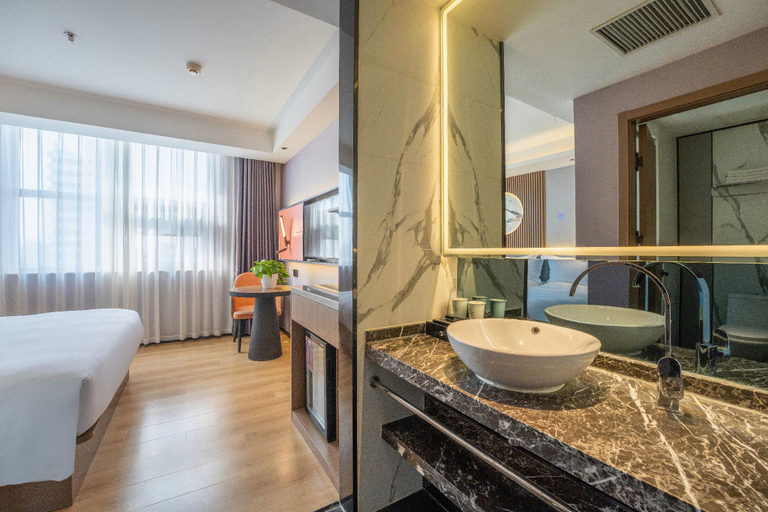 Bathroom 3, Elong Migao Fashion Hostel, Dezhou